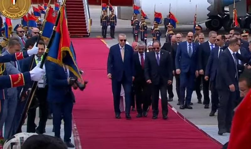 بعد قليل.. الرئيس السيسى يستقبل نظيره التركي في قصر الاتحادية