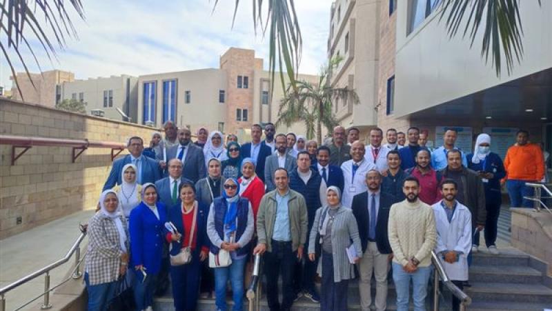 وفد صحة النواب يتفقد مستشفى المسلة