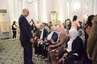 النائب إيهاب منصور يشارك في احتفالية انتي الملكة لتكريم الامهات بالجيزة