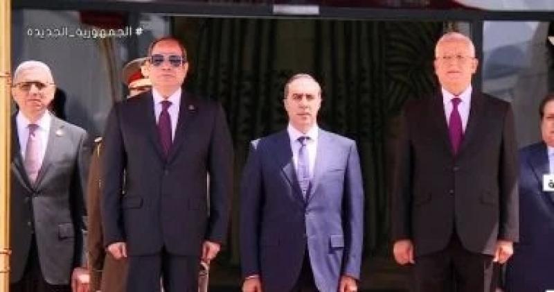 الرئيس السيسي يغادر مجلس النواب عقب أداء اليمين الدستورية