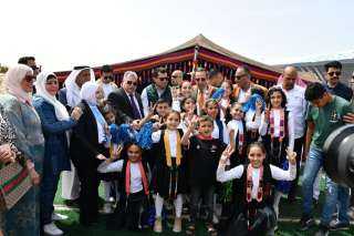 وزير الشباب والرياضة ومحافظ شمال سيناء يشهدان ختام مهرجان الهجن