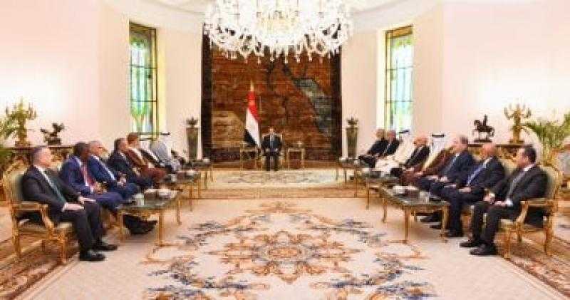 الرئيس السيسي يؤكد دعم مصر الكامل لتعزيز العمل البرلماني العربي المشترك