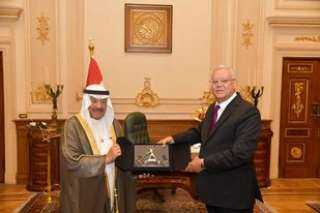 رئيس مجلس النواب يستقبل رئيس مجلس الشورى البحريني