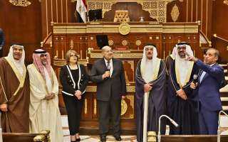 رئيس مجلس الشيوخ يستقبل رئيس مجلس النواب البحريني