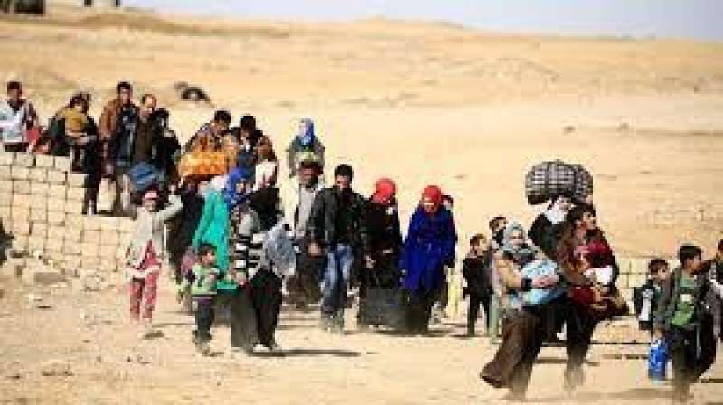 صورة أرشيفية النازحين