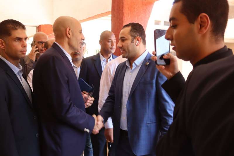 وزير التربية والتعليم محمد عبد المطلب يلتقي النائب احمد علي إبراهيم
