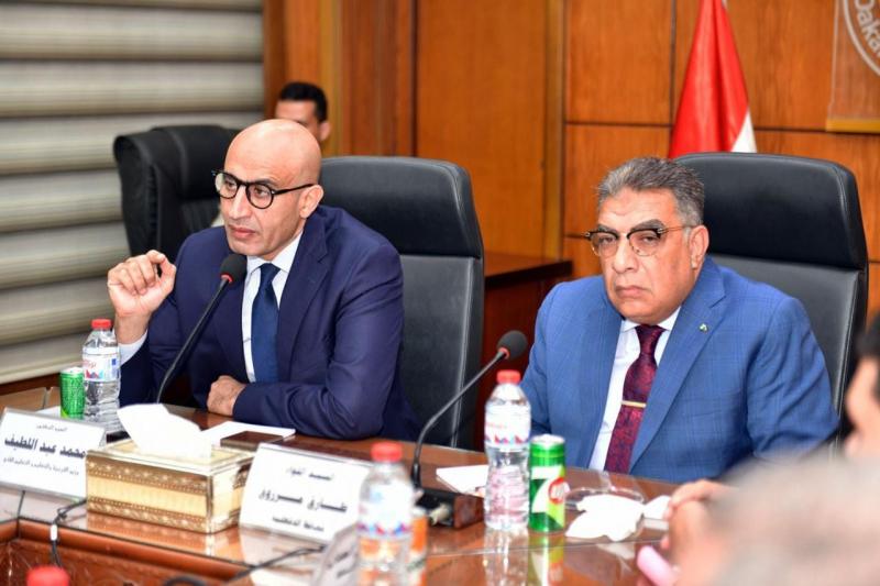 وزير التربية والتعليم ومحافظ الدقهلية