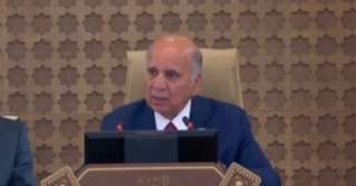 وزير خارجية العراق: ندعم الخطة المصرية بشأن إعادة إعمار غزة