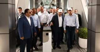 رئيس الوزراء يتفقد الأعمال الجارية بحديقة تلال الفسطاط