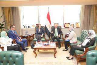 وزير العمل يلتقي وفدًا من الوكالة الألمانية للتعاون الدولي لتفعيل التعاون في المجالات المُشتركة.