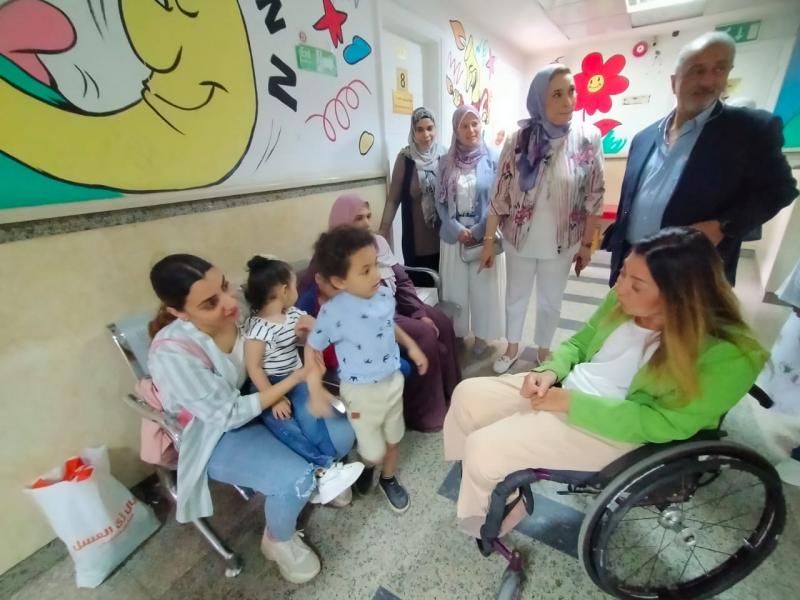 الدكتورة إيمان كريم المشرف العام على المجلس القومي للأشخاص ذوي الإعاقة