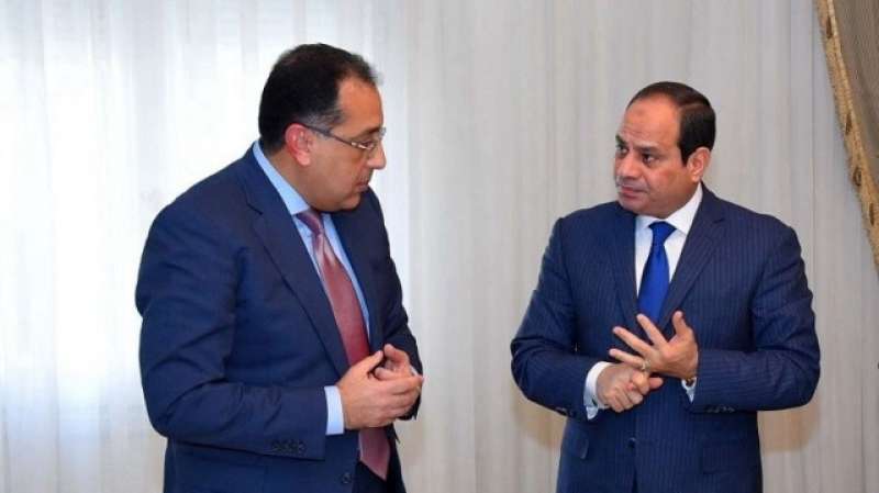 الرئيس السيسي و رئيس الوزراء