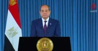 الرئيس السيسي: السلام في الشرق الأوسط لن يتحقق إلا بقيام دولة فلسطينية