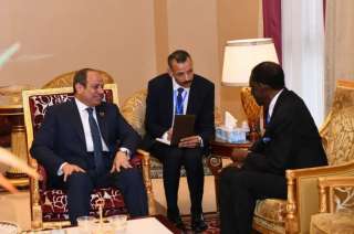 الرئيس السيسي يبحث مع رئيس غينيا الاستوائية تعزيز التعاون الثنائي