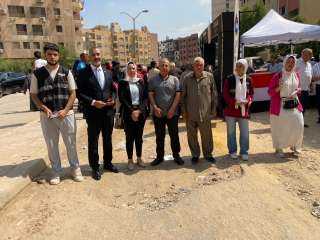 الدكتورة مروة الشافعي مرشحة حزب العدل تدلي بصوتها في مدرسة الشهيد خضر بالمقطم