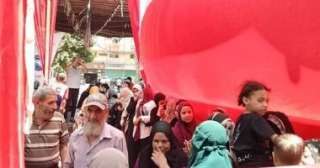 كبار السن والسيدات يتصدرون مشهد التصويت فى انتخابات مجلس الشيوخ بالهرم
