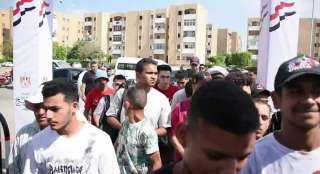 حضور للشباب في اليوم الثاني لانتخابات مجلس الشيوخ فى مدينة الشيخ زايد