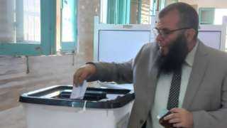 رئيس حزب النور يدلي بصوته في انتخابات الشيوخ بكفر الشيخ