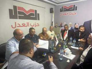 غرفة عمليات حزب العدل المركزية بالإسكندرية تتابع سير العملية الانتخابية لليوم الثاني على التوالي