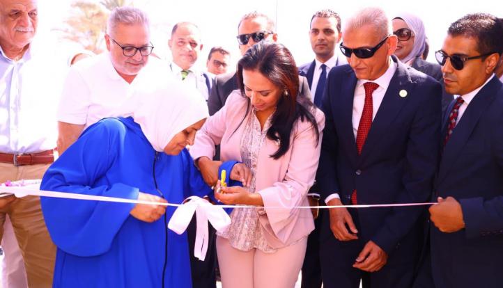 وزيرة التضامن الاجتماعي تفتتح أعمال تطوير دار الهدايا بالإسكندرية