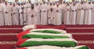 تشييع شهداء العملية الإسرائيلية في الدوحة بحضور أمير قطر