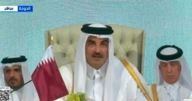 أمير قطر: يجب اتخاذ إجراءات وتدابير قوية لوقف الانتهاكات الإسرائيلية