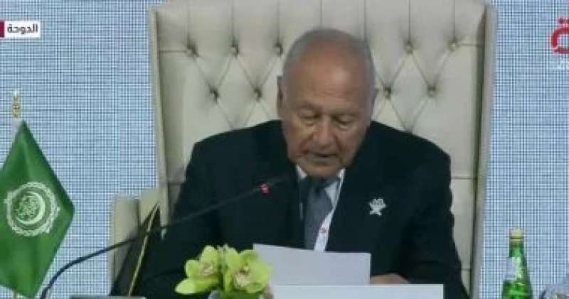 الأمين العام لجامعة الدول العربية أحمد أبو الغيط
