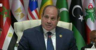 الرئيس السيسي: الممارسات الإسرائيلية تجاوزت أي منطق وتخطت كافة الخطوط الحمراء