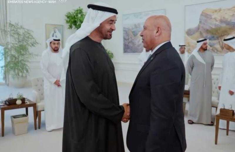 رئيس دولة الامارات العربية المتحدة يستقبل الوزراء المشاركين في معرض ومؤتمر ”جلوبال ريل 2025