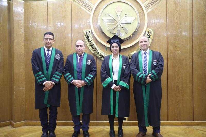 حول مخاطر استخدام التنظيمات الارهابية الفضاء الاليكتروني .. أميرة الرفاعي تحصل على درجة الماجستير في العلوم السياسية والاستراتيجية