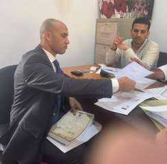 أحمد بدرة يتقدم بأوراق ترشحه لانتخابات مجلس النواب عن دائرة الغردقة ورأس غارب ممثلًا عن حزب العدل
