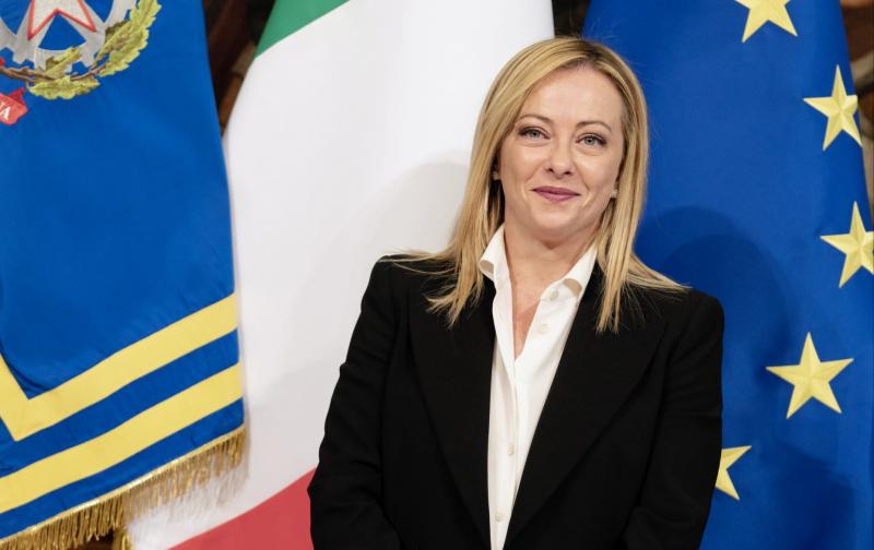 رئيس الحكومة الإيطالية جورجيا ميلونى