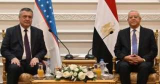 رئيس مجلس النواب يستقبل رئيس المجلس التشريعى لأوزبكستان