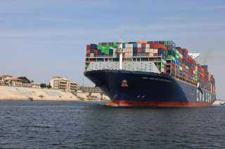 الفريق أسامة ربيع: ”قناة السويس شهدت عبور سفينة الحاويات CMA CGM BENJAMIN FRANKLIN أكبر سفينة حاويات تعبر القناة منذ عامين”