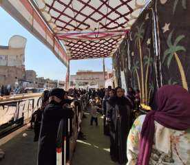 إقبال ملحوظ من السيدات على اللجان الإنتخابية بمحافظة أسوان