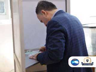 النائب محمد عبد الله زين الدين يدلي بصوته في انتخابات مجلس النواب 2025 بإدكو ويؤكد حرصه على استكمال مؤسسات الدولة