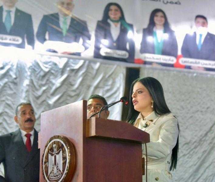 زينب بشير تشارك في مؤتمر جماهيري بالمطرية لدعم علي الدمرداش