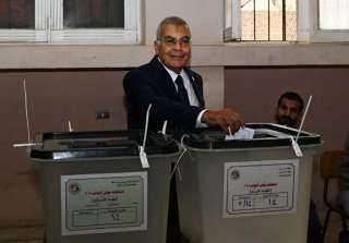 رئيس مجلس الشيوخ يدلي بصوته في انتخابات مجلس النواب