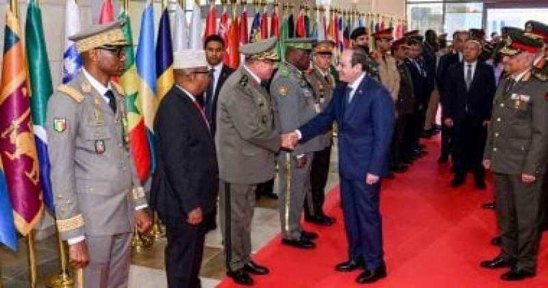 الرئيس السيسي يشهد افتتاح المعرض الدولي للصناعات الدفاعية ”إيديكس 2025”