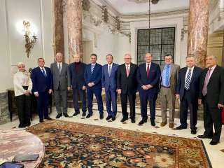 السفير د سامح أبو العينين  يكرم مجلس اداره رابطه العلماء المصريين في الولايات المتحدة وكندا