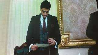 النائب أبانوب عزت يؤدى اليمين الدستورية فى أولى جلسات النواب 2026