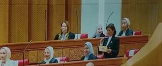 الدكتورة راندا مصطفي تؤدي اليمين الدستورية في مجلس النواب