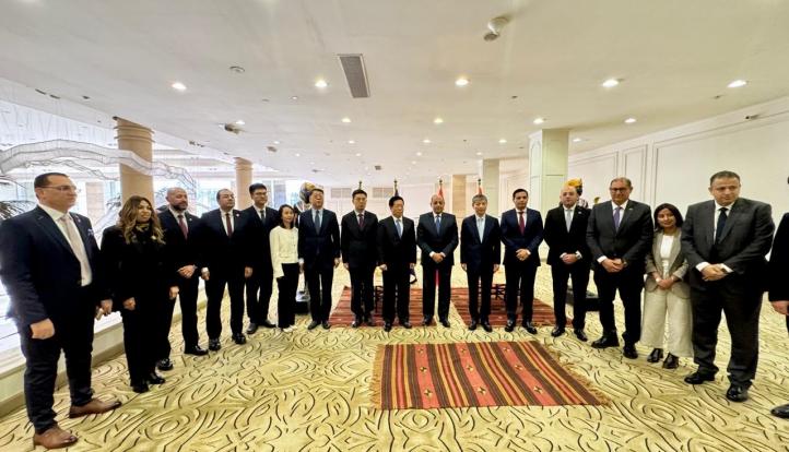 حزب حماة الوطن يلتقي وفد الحزب الشيوعي الصيني