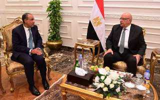 رئيس مجلس النواب يستقبل وزير الخارجية