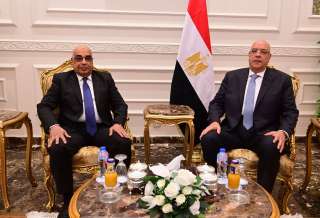 رئيس مجلس النواب يستقبل وزير العدل للتهنئة بمنصبه