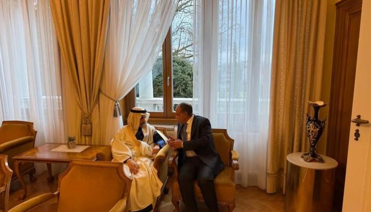 وزير الخارجية ونظيره السعودي يبحثان العلاقات الثنائية والمستجدات الإقليمية