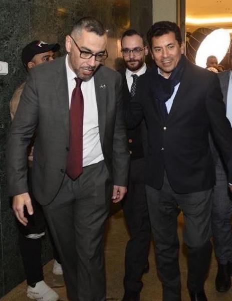 النائب محمد فؤاد و وزير الشباب و الرياضه 