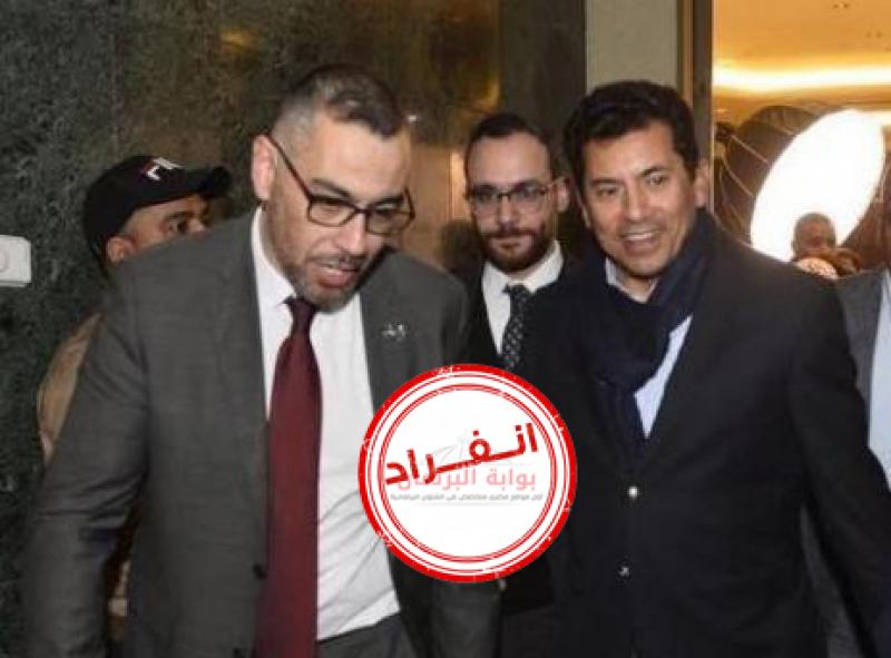 النائب محمد فؤاد و وزير الشباب و الرياضه 