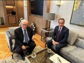 بعد لقائه مع نائب رئيس الوزراء  المسلماني : معاشات ماسبيرو والإصلاح المالي علي جدول الأولويات