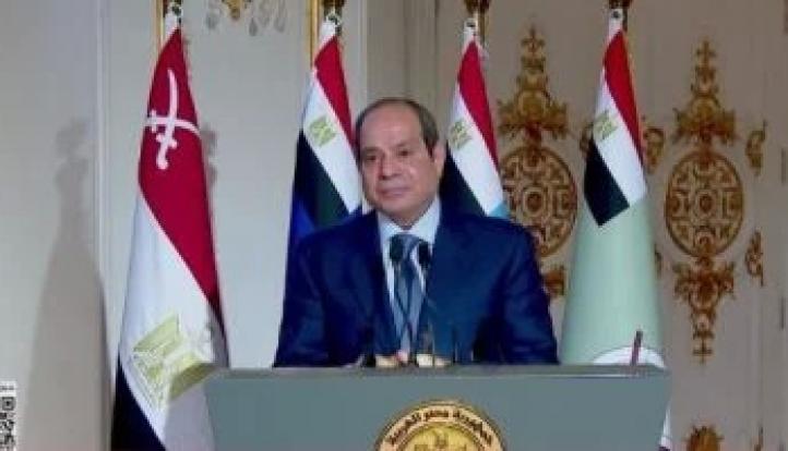 السيسي: نتعامل مع الأزمات بصبر وعدم اندفاع تجنبا لأى تداعيات سلبية
